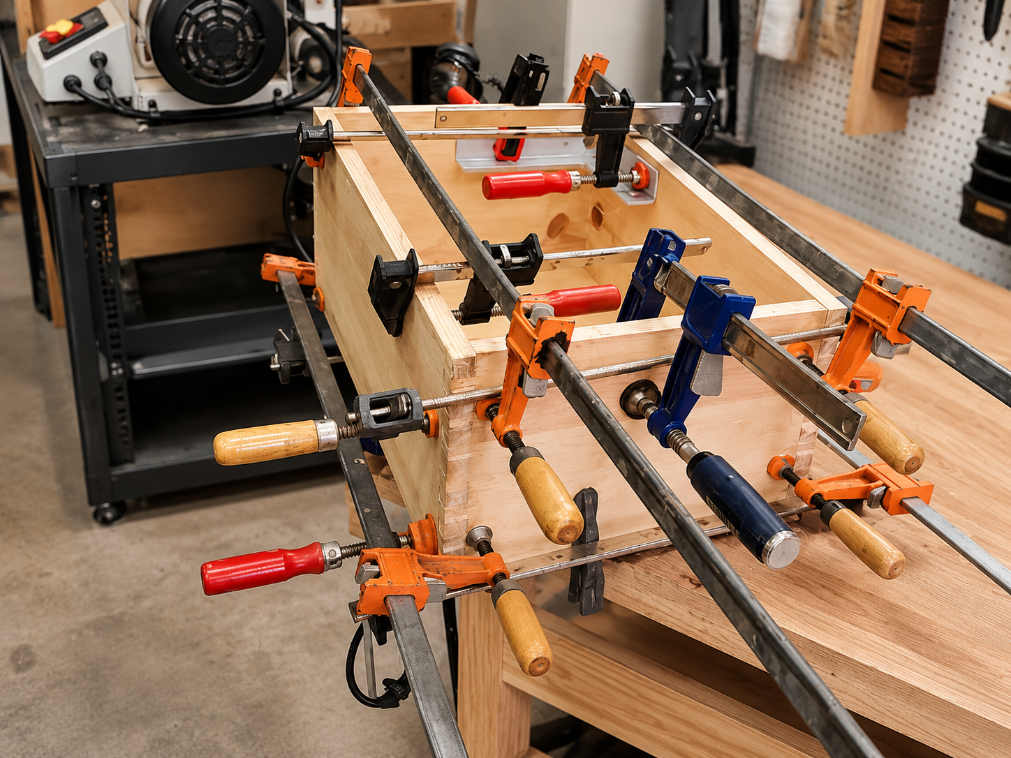 Just how many clamps does one need?